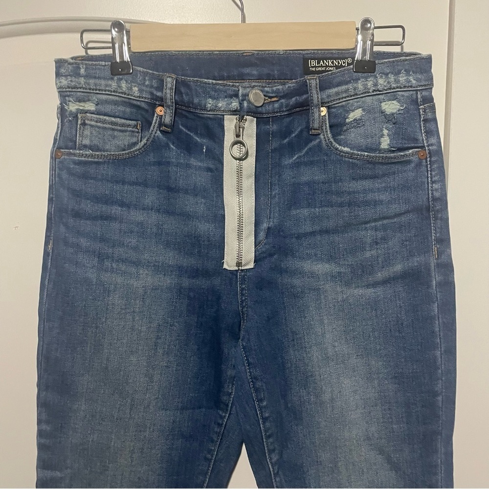 Blank NY Unique The Great Jones High Rise Skinny Jeans Size 28